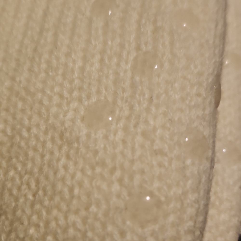 Cozy White Cable Knit Sock - Picture 2 of 6